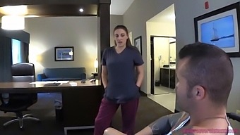 A Busty Nurse Indulges In Forbidden Pleasure With Her Disabled Son