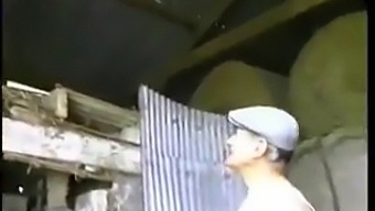 Французская Групповушка С Симпатичной Молодой Девушкой И Фермером Постарше.