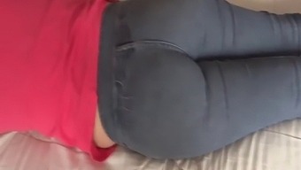 Milk And Cum In An Amateur'S Nice Ass