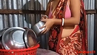 Married Couple Has Sex In The Kitchen Of Their Rural Home