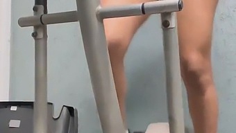 Daring Fitness: Watch Her Incredible Determination At The Gym