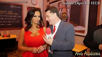 Ava Addams แหย่หน้าอกของเธอให้ Andrea Diprèในวิดีโอที่เย้ายวนใจ