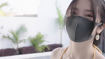 Ragazza Asiatica Fa La Maiala In Un Video In Hd Point-Of-View