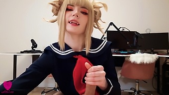 Himiko Toga, A Voracious Member Of The League Of Villains, Enjoys Intense Sexual Encounters And Receiving Facial Cumshots