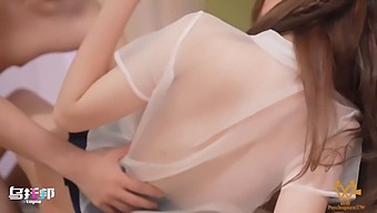 Japanese Teen With Big Boobs Gets Covered In Cum In Doggystyle