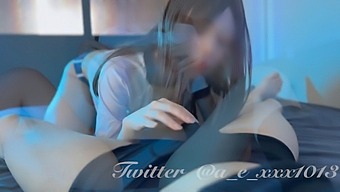 Natural Japanese Tits Bounce In Cowgirl Ride With Verifiable Amateur