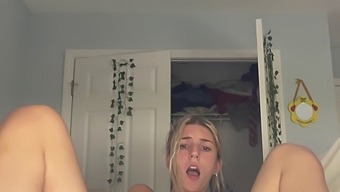 Innocent 18-Year-Old Caught Pleasuring Herself By Parents